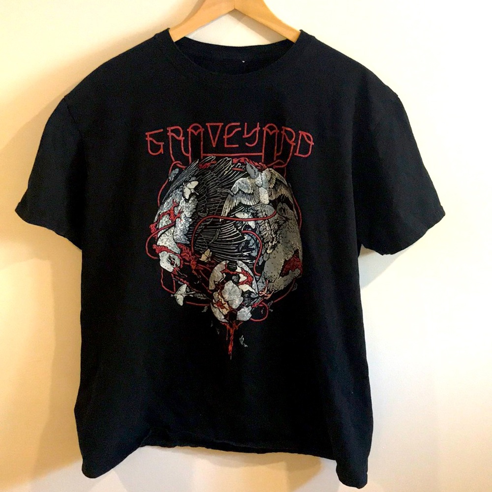 Graveyard metal shirt size XL